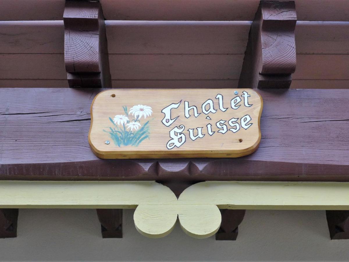 Apartment Le Chalet Suisse By Interhome Chamonix Mont Blanc Exterior foto